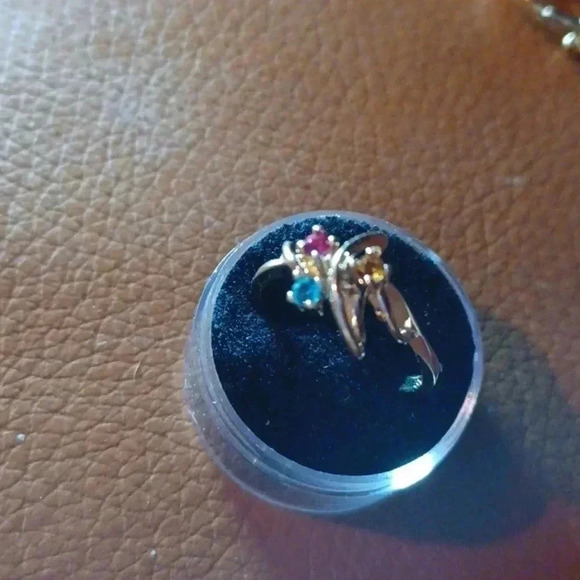 💙🌹Gold-plated Mother's ring. yellow - Picture 5 of 8